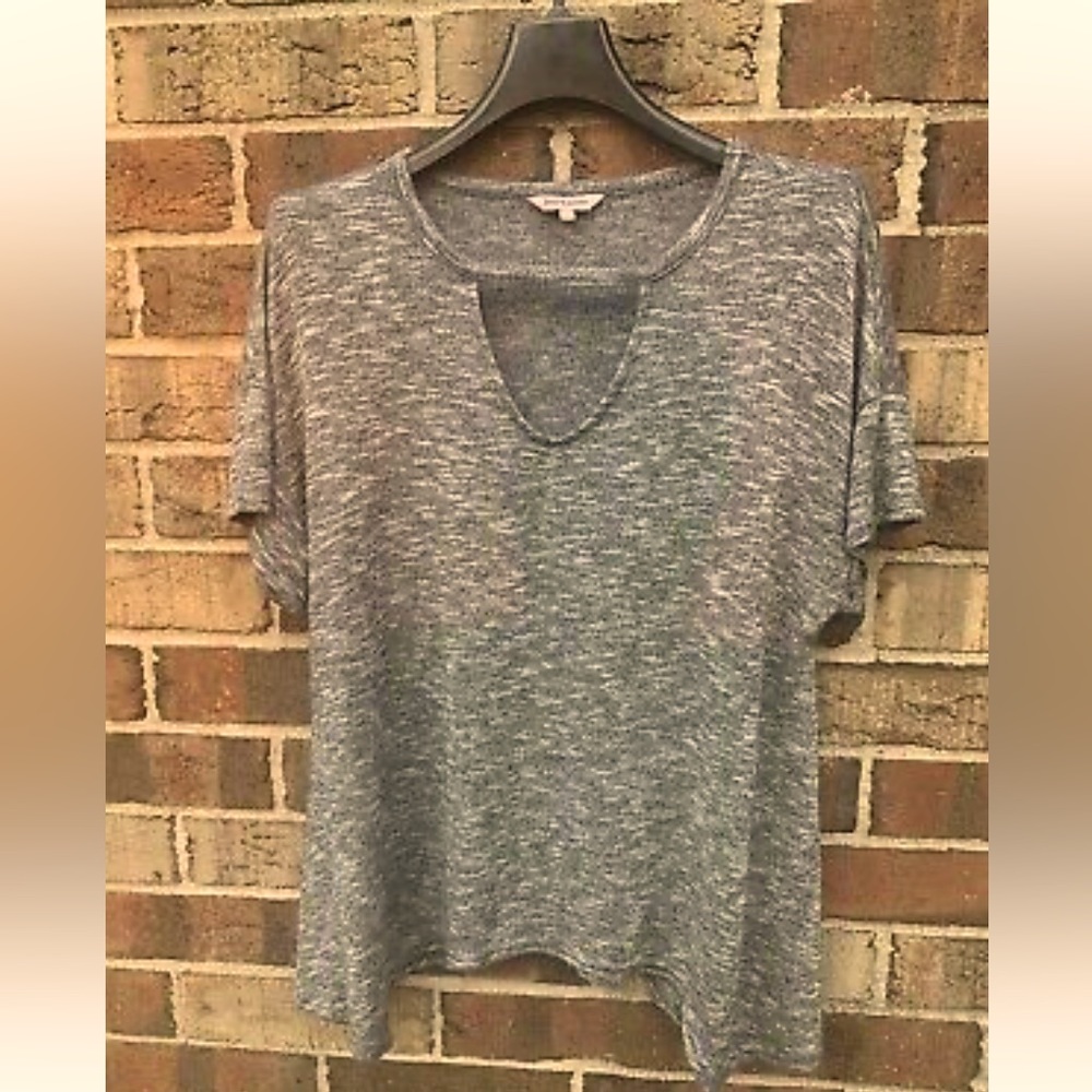 Juicy Coulture gray blouse short sleeves at the best online prices at PM Small